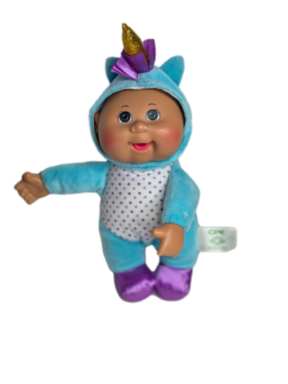 Cabbage Patch Kids Baby Unicorn Plush Doll One Size Blue Purple